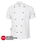 DNC Workwear - Cool Breeze Cotton Chef Jacket Short Sleeve 1103