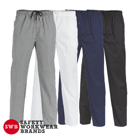 DNC Workwear - Polyester Cotton Drawstring Chef Pants 1501