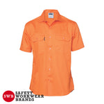DNC Workwear - Hi Vis Cool Breeze Work Shirt Short Sleeve 3207