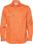 DNC Workwear - Hi Vis Cool Breeze Work Shirt Long Sleeve 3208