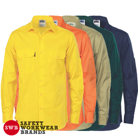 DNC Workwear - Cool Breeze Work Shirt Long Sleeve 3208