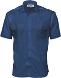 DNC Workwear - Polyester Cotton Work Shirt Short Sleeve 3211
