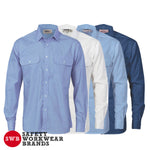 DNC Workwear - Polyester Cotton Work Shirt Long Sleeve 3212