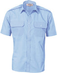 DNC Workwear - Epaulette Polyester/Cotton Work Shirt Short Sleeve 3213