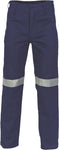DNC Workwear - Cotton Drill Pants with 3M R/Tape 3314