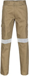 DNC Workwear - Cotton Drill Cargo Pants with 3M R/Tape 3319