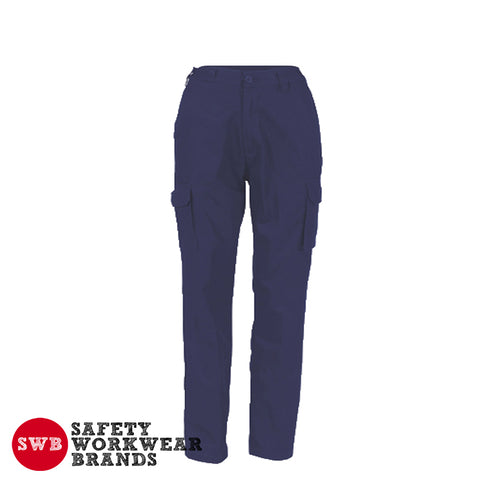 DNC Workwear - Ladies Cotton Drill Cargo Pants 3322