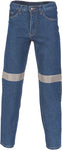 DNC Workwear - Denim Jeans with CSR R/Tape 3327