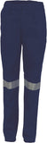 DNC Workwear - Ladies Cotton Drill Pants With 3M Reflective Tape 3328