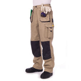 DNC Workwear - Duratex Cotton Duck Weave Tradies Cargo Pants with Twin Holster Tool Pocket (knee pads not included) 3337