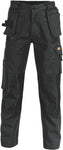 DNC Workwear - Duratex Cotton Duck Weave Tradies Cargo Pants with Twin Holster Tool Pocket (knee pads not included) 3337