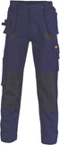 DNC Workwear - Duratex Cotton Duck Weave Tradies Cargo Pants with Twin Holster Tool Pocket (knee pads not included) 3337