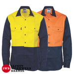DNC Workwear - Patron Saint® Flame Retardant Two Tone Drill Shirt L/S 3406