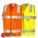 DNC Workwear - Patron Saint Flame Retardant Safety Vest with 3M F/R Tape 3410