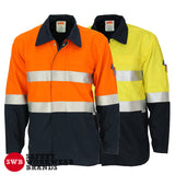 DNC Workwear - Patron Saint Flame Retardant Two Tone Drill ARC Rated Welder's Jacket with 3M F/R Tape 3458