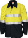DNC Workwear - Patron Saint Flame Retardant Two Tone Drill ARC Rated Welder's Jacket with 3M F/R Tape 3458