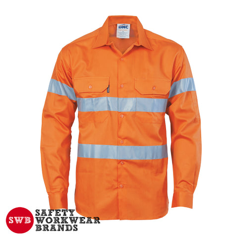 DNC Workwear - Hi Vis D/N Drill Shirt 3535