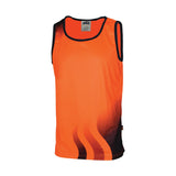 DNC Workwear - Wave Hi Vis Sublimated Singlet 3561