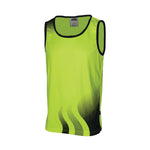 DNC Workwear - Wave Hi Vis Sublimated Singlet 3561