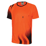 DNC Workwear - Wave Hi Vis Sublimated Tee 3562