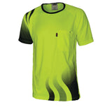 DNC Workwear - Wave Hi Vis Sublimated Tee 3562