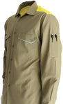 DNC Workwear - RipStop Cool Cotton Tradies Shirt L/S 3582