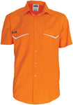 DNC Workwear - Hi Vis RipStop Cotton Cool Shirt S/S 3583