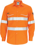 DNC Workwear - RipStop Cotton Cool Shirt with CSR Reflective Tape L/S 3590