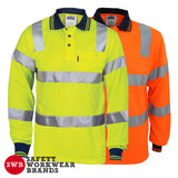 DNC Workwear - Hi Vis Biomotion Tapped Polo L/S 3713