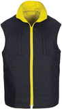 DNC Workwear - Hi Vis Cotton Drill Reversible Vest with Generic R/Tape 3765