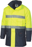 DNC Workwear - Hi Vis D/N 2 Tone Parka Jacket 3768