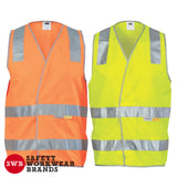 DNC Workwear - Day/Night Hi Vis Safety Vests 3803