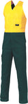 DNC Workwear - Hi Vis 2 Tone Cotton Action Back Overall 3853