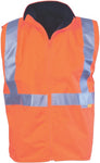 DNC Workwear - 4 in 1 Hi Vis 2 Tone Breathable Jacket with Vest & 3M R/Tape 3864