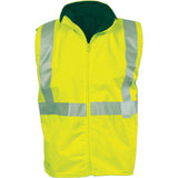 DNC Workwear - Hi Vis Reversible Vest with 3M R/Tape 3865