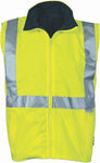 DNC Workwear - 4 in 1 Hi Vis 2 Tone Breathable Jacket with Vest & 3M R/Tape 3864