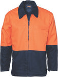 DNC Workwear - Hi Vis 2 Tone Protect or Drill Jacket 3868