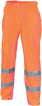 DNC Workwear - Hi Vis D/N Breathable Rain Pants with 3M R/Tape 3872