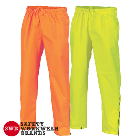 DNC Workwear - Hi Vis Day Breathable Rain Pants 3874