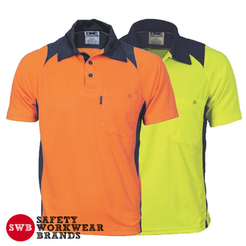 DNC Workwear - Cool Breathe Action Polo Shirt Short Sleeve 3893