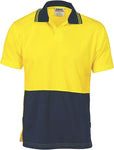 DNC Workwear - Hi Vis 2 Tone Food Industry Polo Short Sleeve 3903