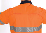 DNC Workwear - Hi Vis 3 Way Cool Breeze Cotton Shirt with 3M R/Tape Gusset Long Sleeve 3748