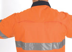 DNC Workwear - Hi Vis 3 Way Cool Breeze Cotton Shirt with CSR/Tape Long Sleeve 3948