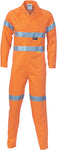 DNC Workwear - Hi Vis Cool Breeze Lightweight Cotton Coverall with 3M R/Tape 3956