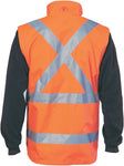 DNC Workwear - Hi Vis Cross Back D/N “6 in 1” Jacket 3997