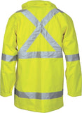 DNC Workwear - Hi Vis Cross Back D/N “2 in 1” Rain Jacket 3995
