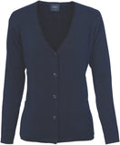 DNC Workwear - Ladies Cardigan Wool Blend 4332