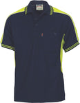 DNC Workwear - Polyester Cotton Panel Polo Shirt Short Sleeve 5214