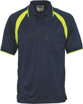DNC Workwear - Cool Breathe Contrast Polo Short Sleeve 5216