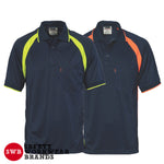 DNC Workwear - Cool Breathe Contrast Polo Short Sleeve 5216